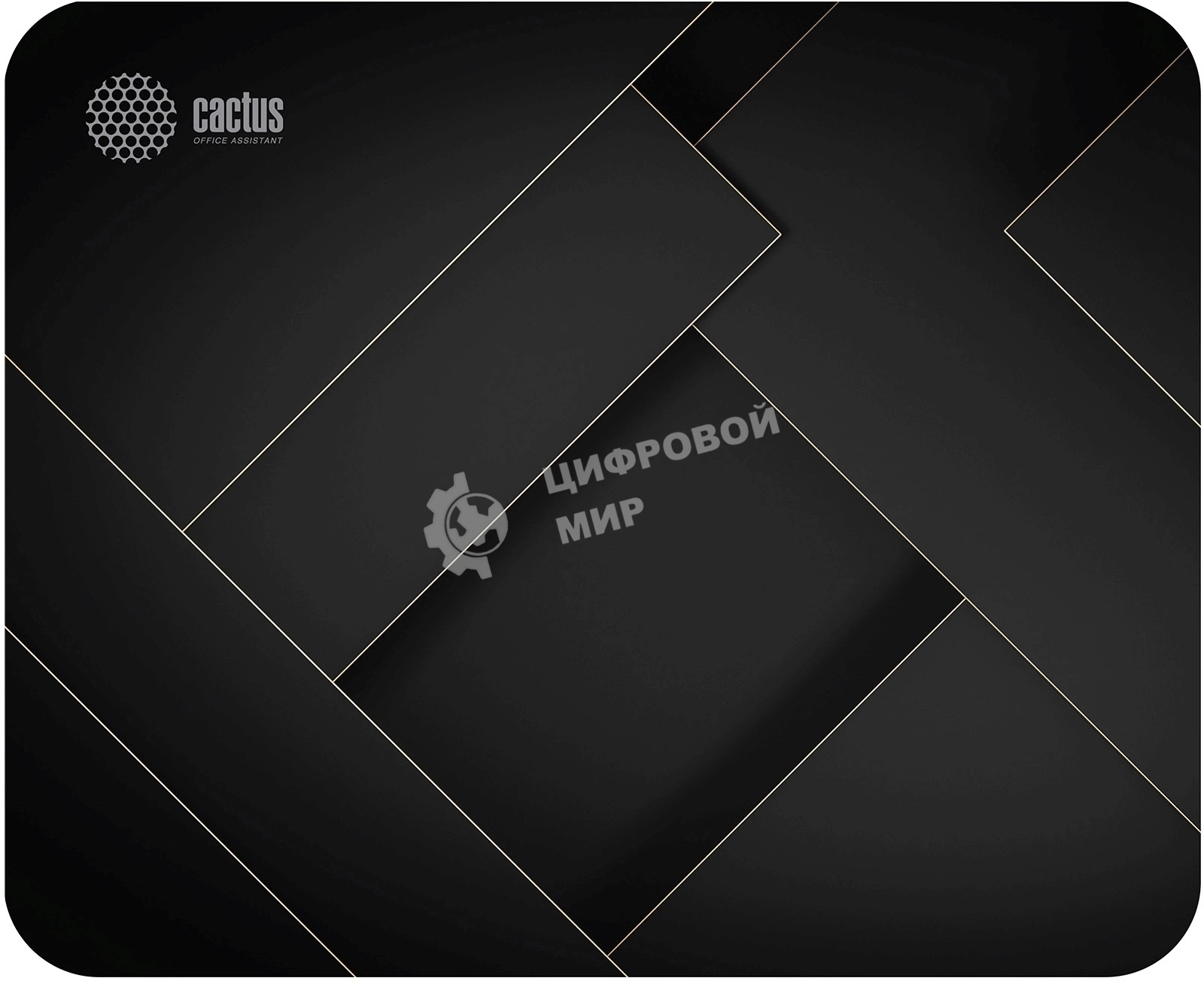 Коврик для мыши Cactus Geometry 220x180x2мм (CS-MPC-P02XS)