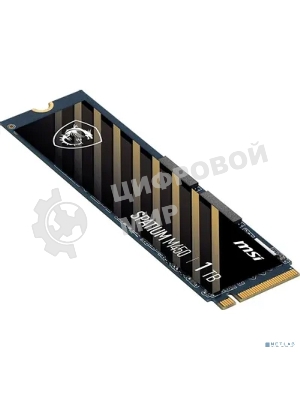 Накопитель SSD MSI SPATIUM M450, 1Tb, PCIe 4.0 x4, M.2 2280, NVMe, R/W 3400/2400