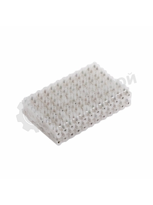 Клеммная колодка винтовая KВ-10 (4-10 мм²), ток 10 A, полиэтилен белый (ЗВИ) СМАРТКИП