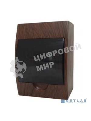 Щит ЩРН-П-6 IP41 темное дерево PROxima EKF pb40-n-6-dark