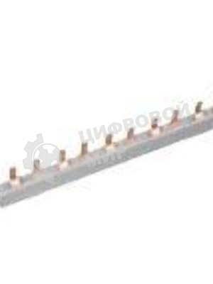Шина соединительная PIN 2ф 63А мед. изол. 54мод (дл.1м) EKF pin-02-63
