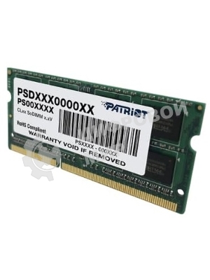 Оперативная память Patriot, DDR4, 16GB (1x16 GB), 2400 MHz, CL17, SO-DIMM