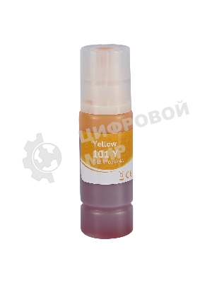 Контейнер с чернилами Sakura C13T03V44A (101 Y) для Epson, водорастворимый тип, желтый, 6000 к., 70 мл.