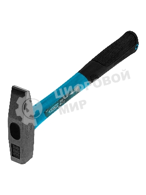 Молоток слесарный Gross 10274 400 г, квадратный боек, фибергласовая обрезиненная рукоятка