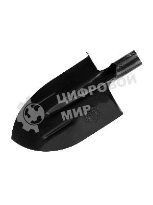 Лопата Сибртех штыковая с ребрами жесткости рельсовая сталь без черенка