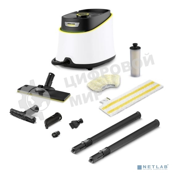 Пароочиститель напольный Karcher EasyFix SC 3 Deluxe 1900Вт белый