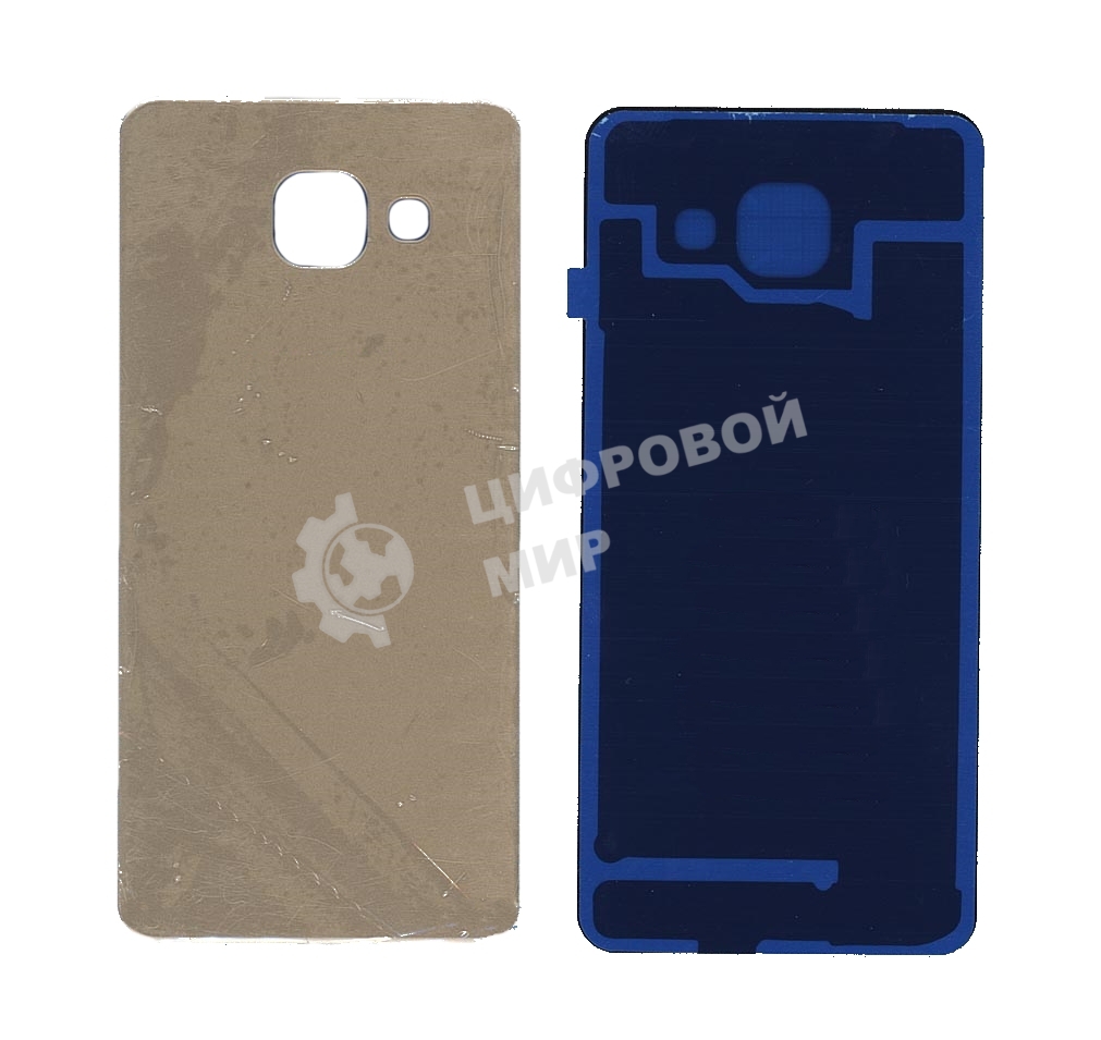 Задняя крышка для Samsung A310F Galaxy A3 (2016) золотой
