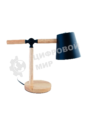 Светильник настольный СТАРТ CT83, E27, до 40Вт, 1,5м, черный