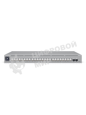 Коммутатор Ubiquiti USW-Pro-Max-24-PoE 24-port, Layer 3 Etherlighting switch with 2.5 GbE and PoE++ output 400W