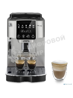 Кофемашина DeLonghi ECAM220.30.SB серебристо-черный, исп. кофе - зерновой/молотый, 1.8 л, 1450 Вт, 15 бар