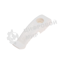 Держатель кабеля Rexant для прямого монтажа односторонний белый, 67 мм (20 шт/уп)