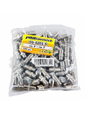 Переходник PROconnect гнездо F-гнездо F 