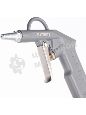 Пистолет продувочный Patriot GH 60A10бар 400л/мин длина сопла25мм быстросъем