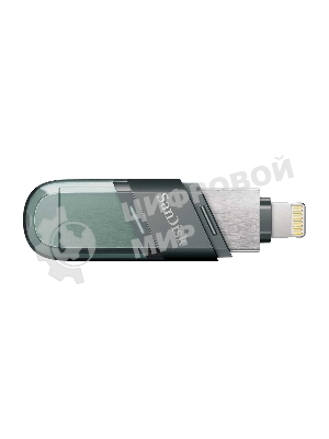Флешка USB Sandisk 128Gb iXpand Flip SDIX90N-128G-GN6NE USB3.1 зеленый/серебристый