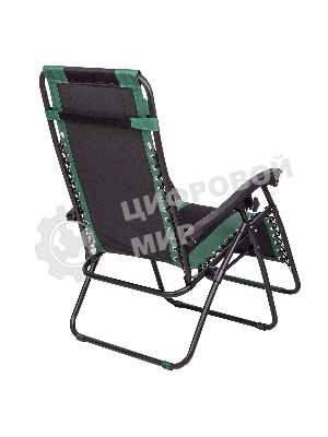 Кресло-шезлонг Palisad Camping складное, многопозиционное 160х63,5х109 cм