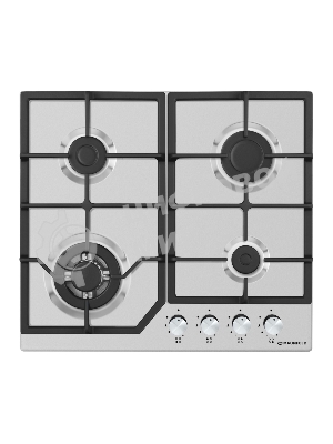 Газовая варочная панель Maunfeld EGHS.64.43CS/G, 4 конфорки, нержавеющая сталь, серебристый