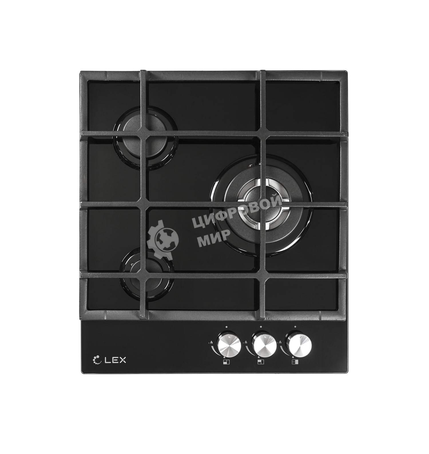 Газовая варочная панель LEX GVG 431 BL черный