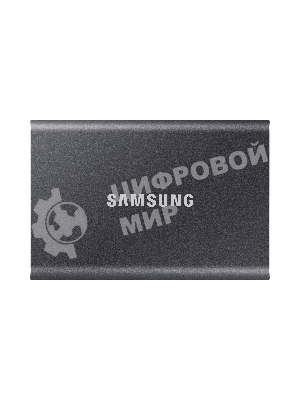 Внешний SSD Samsung T7, 2TB, USB 3.2 Gen 2 Type-C, R/W 1050/1000, титан