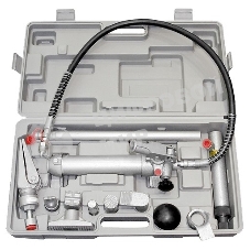 Растяжка гидравлическая Matrix 4 т, набор из 17 предметов, 7 сменных насадок, в пласт. кейсе