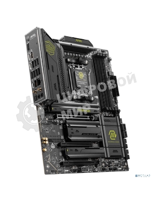 Материнская плата MSI MAG X870E TOMAHAWK WIFI, AM5, AMD X870, 4xDDR5, 4xSATA, 4xM.2, 1xPCI-E 5.0 x16, 1xPCI-E 4.0 x4, 1xPCI-E 3.0 x1, 1xHDMI, 2xUSB Type-C, 1x5Gb LAN, 2xUSB-A 3.2 Gen 2, 3xUSB-A 3.2 Gen 1, 4xUSB-A 2.0, 7.1, Wi-Fi 7, ATX