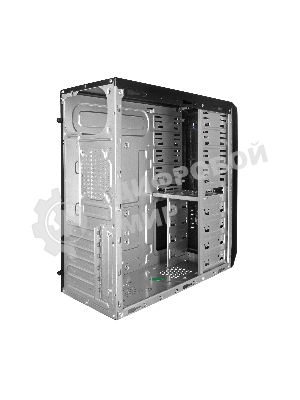 Компьютерный корпус Miditower ExeGate UN-604 Black, ATX, (UN450, 120мм) 2хUSB+2хUSB 3.0, Audio