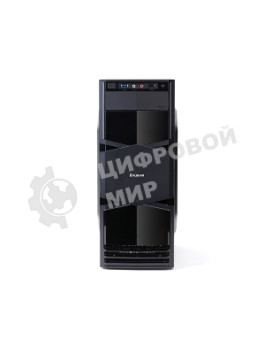 Компьютерный корпус Zalman ZM-T3 черный без БП mATX 1x80мм 3x120мм 1xUSB2.0 1xUSB3.0 audio bott PSU