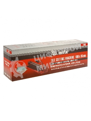 Плиткорез MTX 400 х 16 мм, литая станина, каретка на подшипниках, усиленная рукоятка