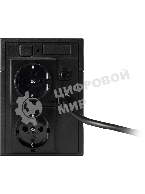 Источник бесперебойного питания SMARTWATT UPS UNI 450 черный 450/250 ВА/Вт, линейно-интерактивный, напольный, LED индикация, Shuko CEE7/4 - 2 шт.