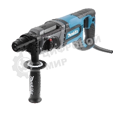 Перфоратор Makita HR2475 Перфоратор,SDS+, 780Вт,3реж,2.7Дж,0-4500у\м,3кг,чем,Д-образ