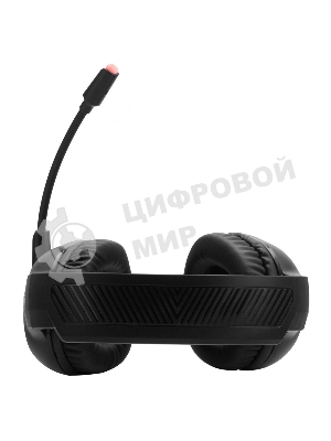 Гарнитура Oklick HS-L930G чёрный/синий, проводная, USB, подсветка