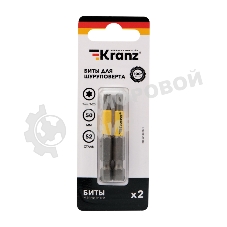 Бита для шуруповерта Kranz Torx T25х50 мм (2 шт./уп.)