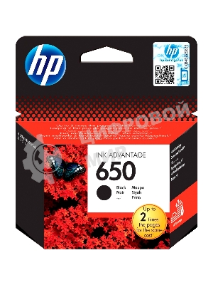 Картридж струйный HP 650 CZ101AE черный для HP DJ IA 2515