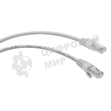 Шнур коммутационный Cabeus, cat.6, экр., F/UTP, RJ45/RJ45, LSZH, AWG24, 2м, серый