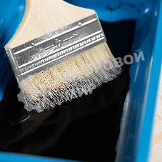 Кисть плоская Sparta 100 мм, натуральная щетина, деревянная рукоятка, для масляных краскок, лаков