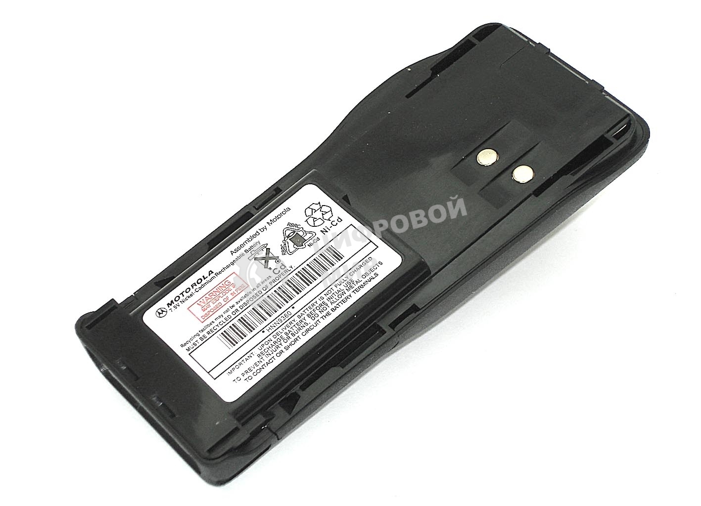 Аккумулятор для Motorola GP350 (HNN9360) Ni-Cd 7.5V 1800mAh