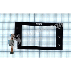 Сенсорное стекло (тачскрин) для Zebra WT6000 WT60A0, черное