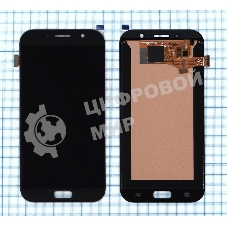 Дисплей для Samsung Galaxy A7 (2017) SM-A720F в сборе с тачскрином (INCELL) черный