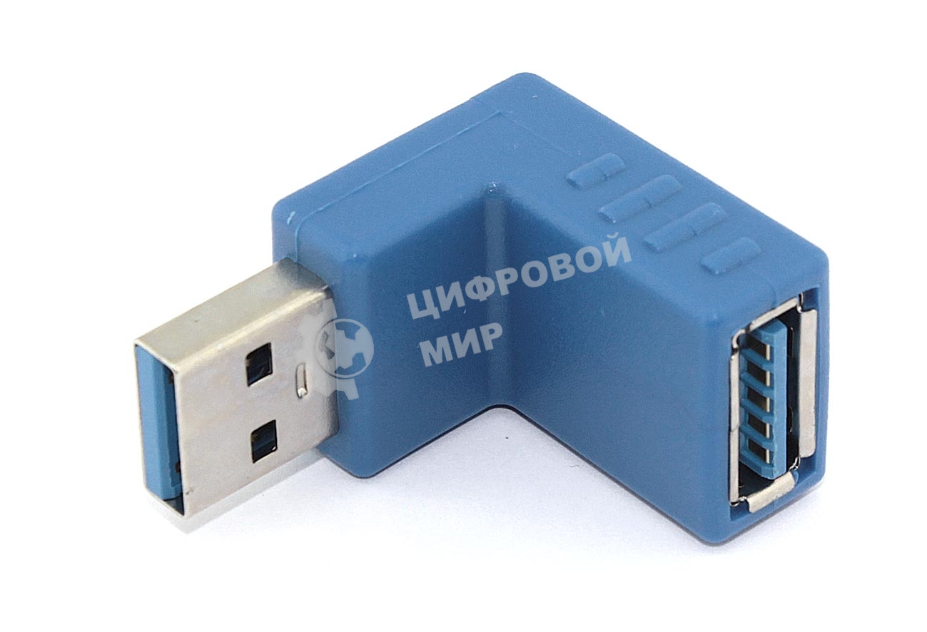 Угловой удлинитель USB Type A с поворотом наверх