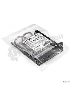Планка USB на переднюю панель ExeGate U3H-622, 3,5