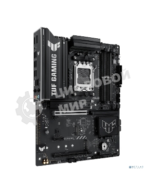 Материнская плата ASUS TUF GAMING B650-E WIFI, AM5, AMD B650, 4xDDR5, 4xSATA, 3xM.2, 1xPCIe 4.0 x16, 1xPCIe 4.0 x16, 1xPCIe x1, 1xDP, 1xHDMI, 1x2.5Gb LAN, Wi-Fi 6E, Bluetooth 5.3, 2xUSB-C (1x10Gbps, 1x20Gbps), 3xUSB-A 5Gbps, 2xUSB-A 10Gbps, 3xUSB-A 2.0, 5x3.5 мм, 7.1, ATX