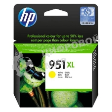 Картридж струйный HP 951XL CN048AE желтый для HP OJ Pro 8100/8600 (1500 стр.)