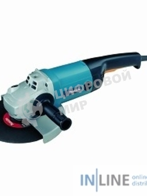 Угловая шлифовальная машина машина Makita 9069 2000Вт 6600об/мин рез.шпин.:M14 d=230мм