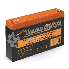 Батарея для ИБП ExeGate HR 6-9 (6V 9Ah 634W, клеммы F1)