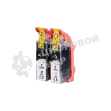 Набор струйных картриджей Sakura 2932B012 (520 PG Black/520 PG Black) для Canon, черный, 16x2 мл., 340 к.