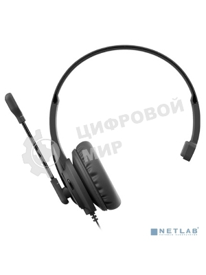 Гарнитура A4Tech HU-11 чёрный, проводная