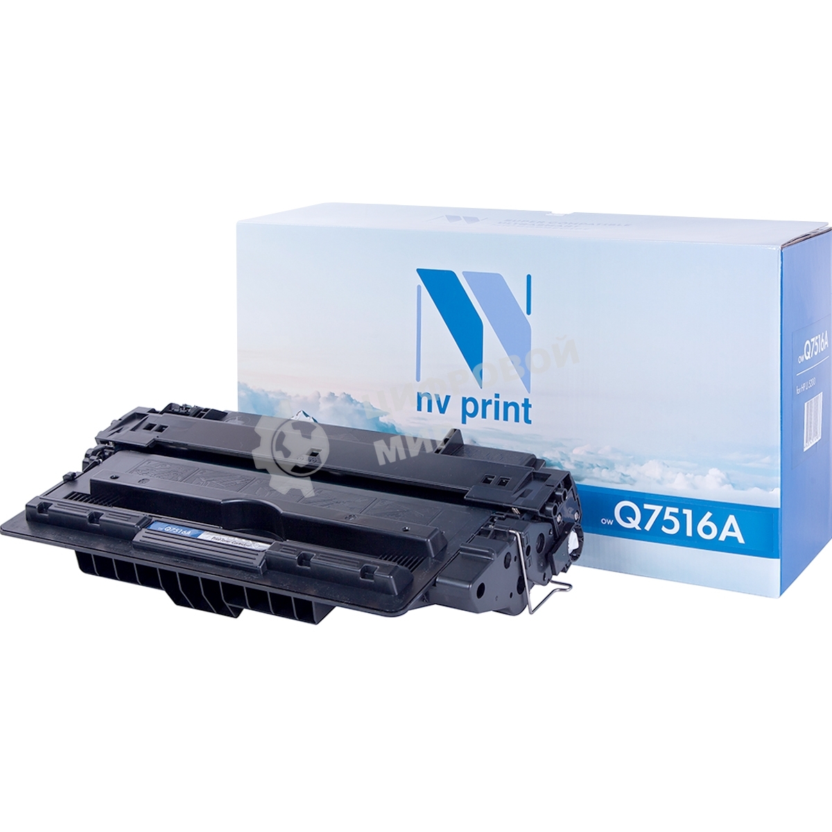 Картридж лазерный NVPrint совместимый HP Q7516A для LJ 5200 (12000k)