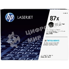 Тонер Картридж HP 87X CF287X черный для HP LJ Ent M506/M527 (18000стр.)