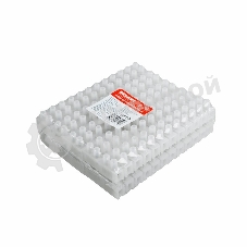 Клеммная колодка винтовая Rexant KВ-40 (25-40 мм²), ток 100 A, полиэтилен белый (ЗВИ)