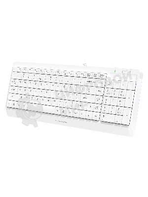 Клавиатура проводная A4Tech Fstyler FK15, USB, белый