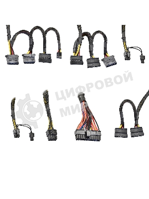 Блок питания ExeGate 450PPH-LT-OEM RTL (EX292150RUS-OEM-S), 450Вт, 120мм, 80 PLUS, черный